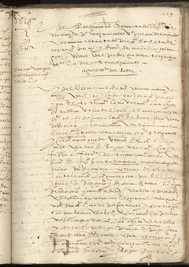 Obligación de Pedro Báez, mercader, y María Díaz, su mujer, vecinos de Murcia, a favor de Fernando de Torres, comisario y vecino de Cartagena.